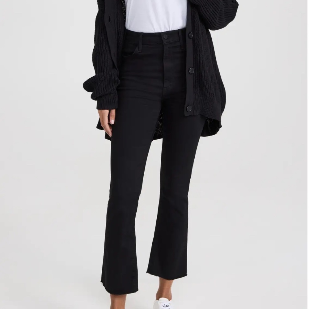 Mother Hustler Ankle Fray Jeans in Not Guilty Size 25